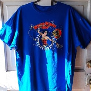 WW84 Womnder Women  Blue Tee. size 2X